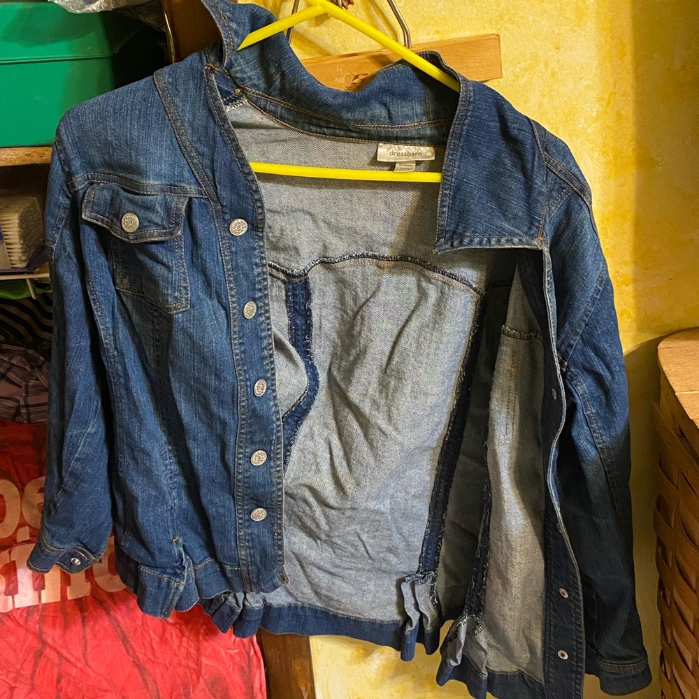 Dressbarn Denim Women’s Jacket 14/16 used